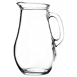 Pasabahce Bistro 80119 - Krug Glaskrug Wasserkrug, 1.850 ml, ~2 L
