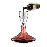 Final Touch Stainless Steel Edition TWISTER Red Wine Aerator & DECANTER Weinbelüfter Weindekantier karaff